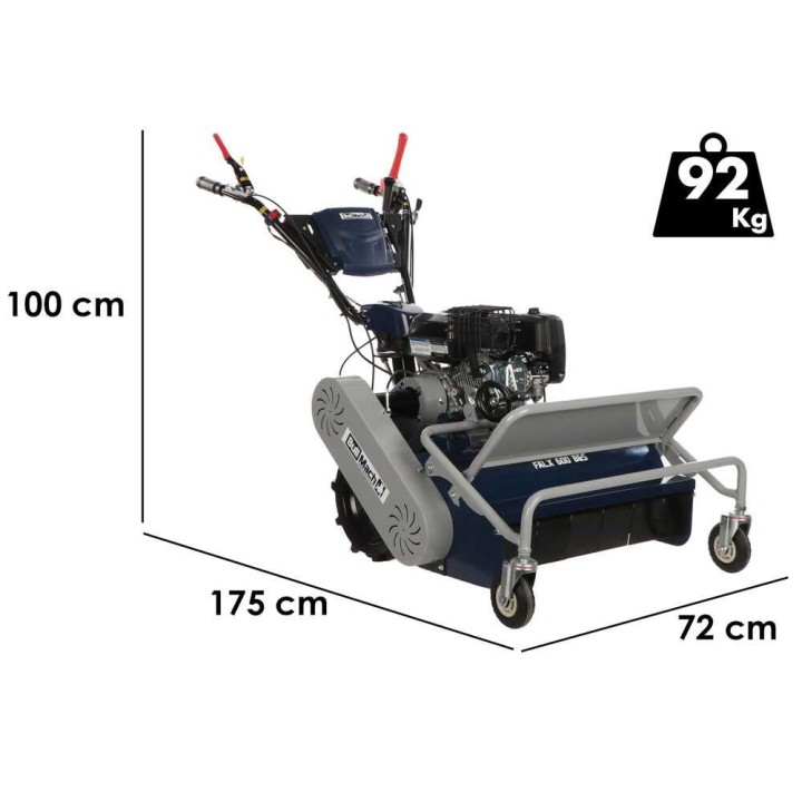BullMach FALX 600 B&amp;S vasaramurskain, 60 cm, Briggs&amp;Stratton CR950