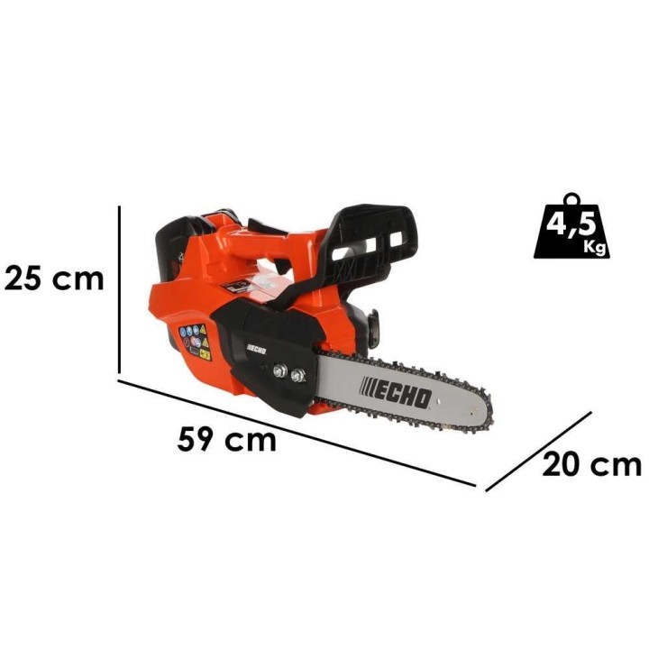 Echo DCS-3000T akkumoottorisaha, 56 V, 30 cm:n laippa, ilman akkua ja laturia