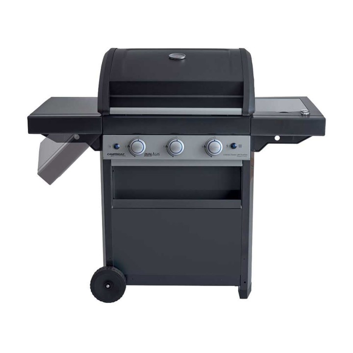 Campingaz 3 Series Classic LBS Dualgas -kaasugrilli, nestekaasu tai metaani