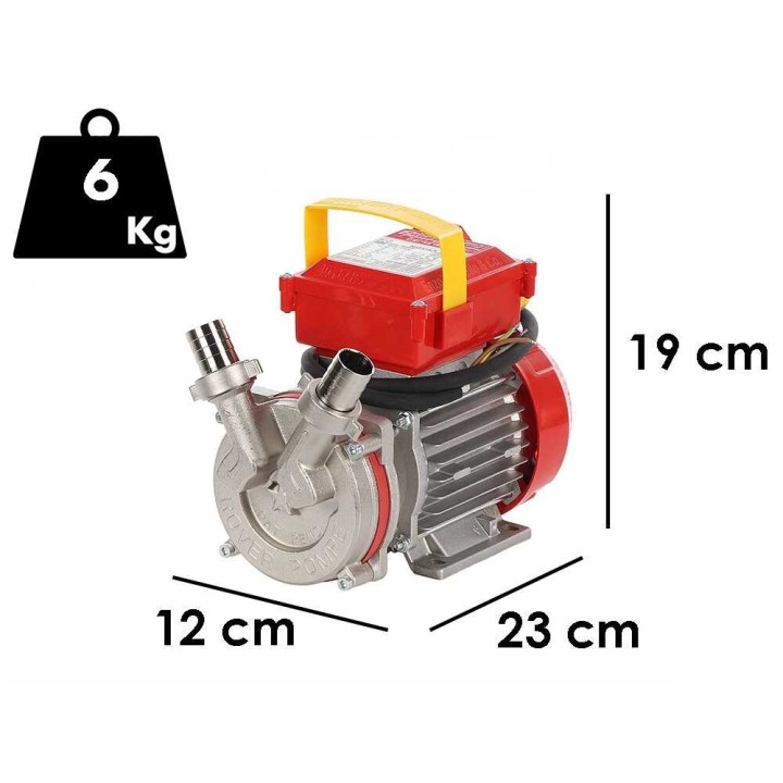 Rover Novax 25 T sähköpumppu nesteiden siirtoon, 400 V, 45 l/min