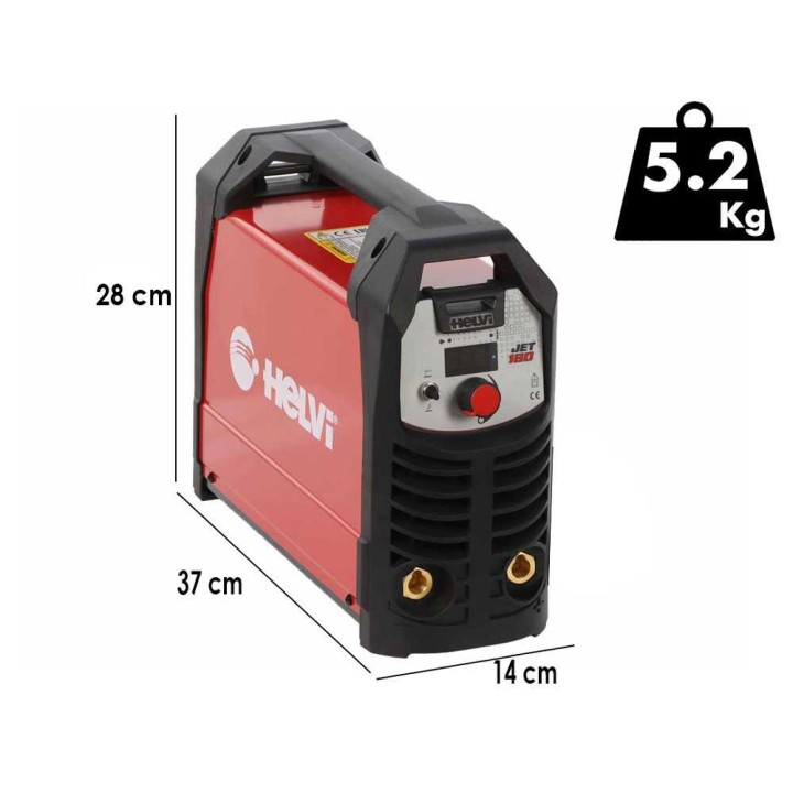 Helvi Jet 160 invertterihitsauskone, MMA/TIG LIFT, 10–160 A, 230 V