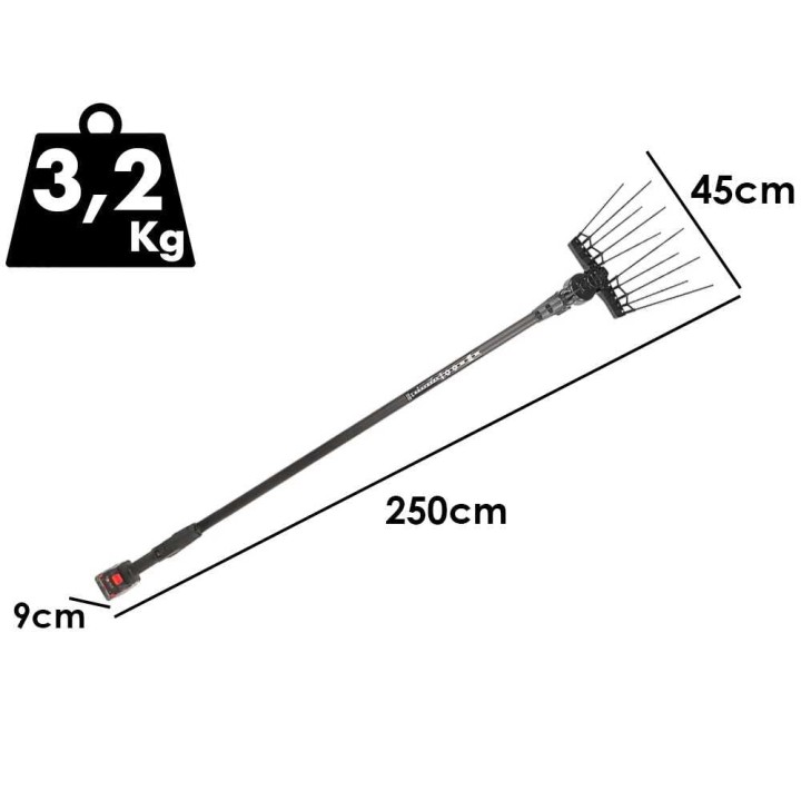 Aima Twigo Basic Cordless oliivinkorjuulaite, 500 W, 21 V, 250 cm