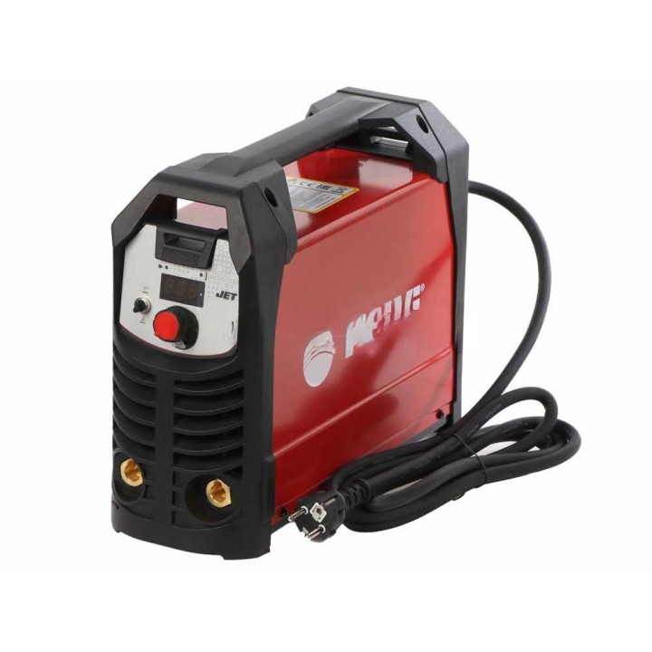 Helvi Jet 200 invertterihitsauskone, MMA/TIG Lift, 10–200 A, 230 V, laukku ja lisävarusteet
