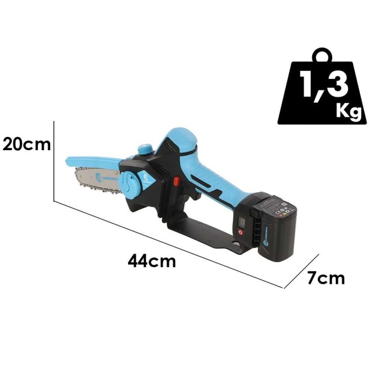 Campagnola FURY XM -akkupak-saha, 2 × 14,4 V 2,5 Ah