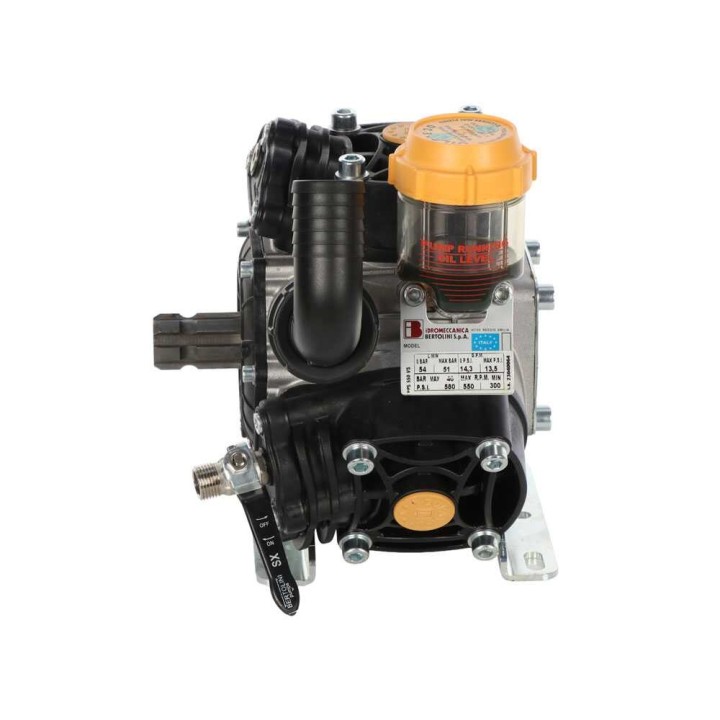 Bertolini Pumps PPS 550 VS kolmikalvopumppu traktoriin, 54 l/min, 40 bar, 5,4 HP