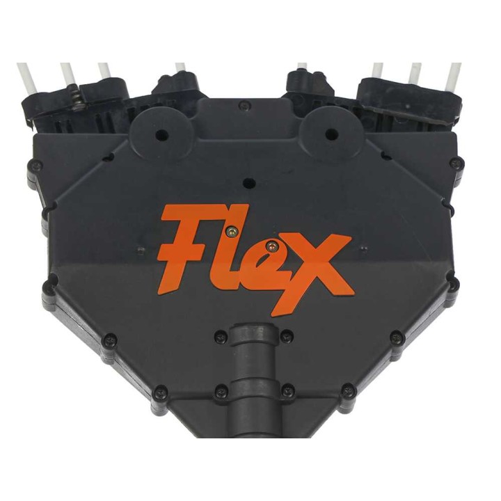 Oliviero Flex-PPF12 Premium oliivinkorjuulaite, hiilikuituvarsi 250 cm, 12 V