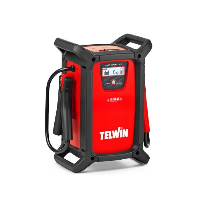 Telwin STARTZILLA 4012 XT monitoiminen käynnistin ja akkutesteri, 12 V, 4 000 A