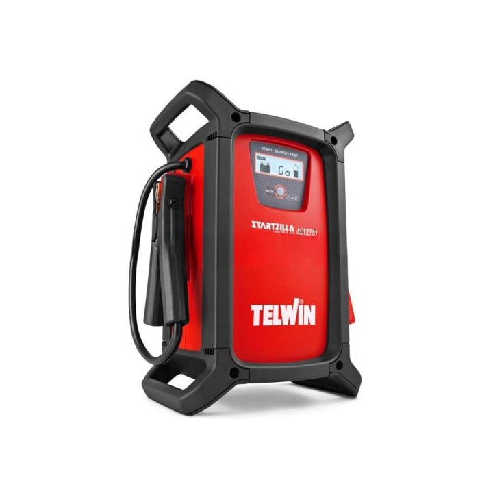 Telwin STARTZILLA 4012 XT monitoiminen käynnistin ja akkutesteri, 12 V, 4 000 A