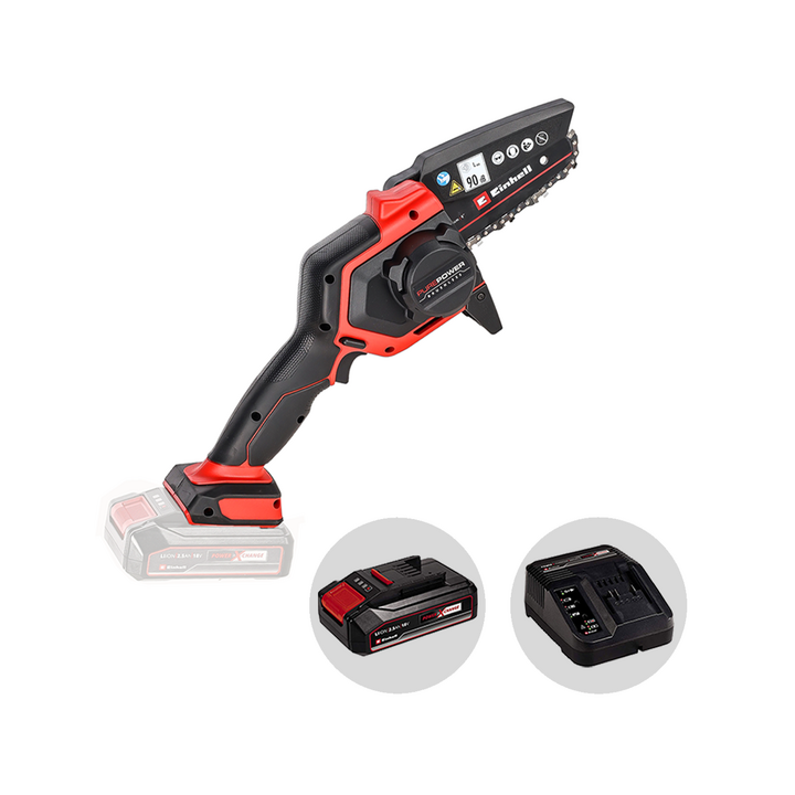 Einhell GE PS 18 15 Li BL akkukäyttöinen oksasaha 18 V 2 5 Ah 15 8 cm