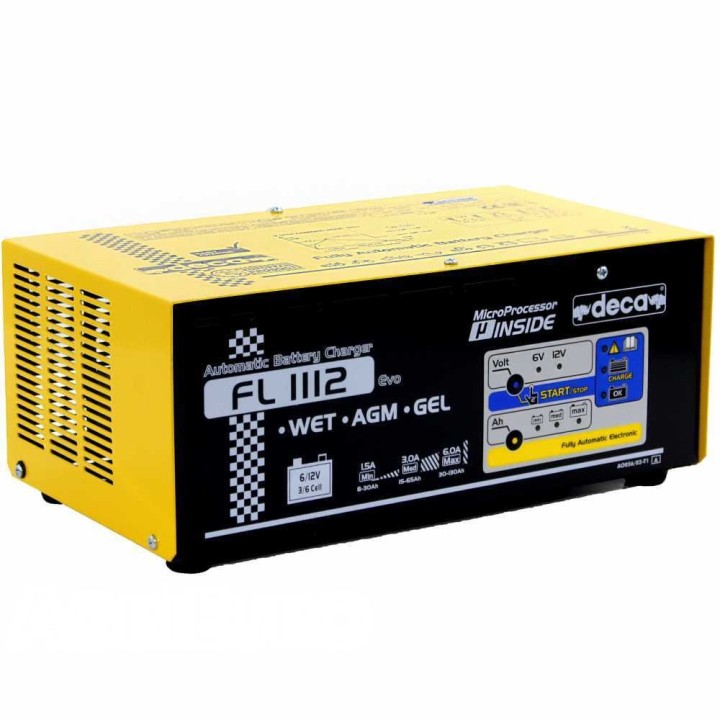 Deca FL 1112 automaattinen akkulaturi 6 12 V 120 W