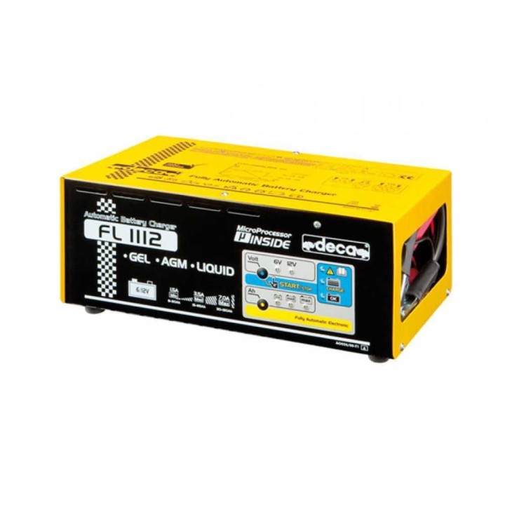 Deca FL 1112 automaattinen akkulaturi, 6–12 V, 120 W