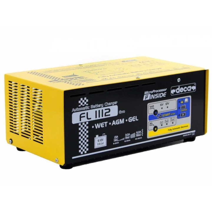 Deca FL 1112 automaattinen akkulaturi, 6–12 V, 120 W