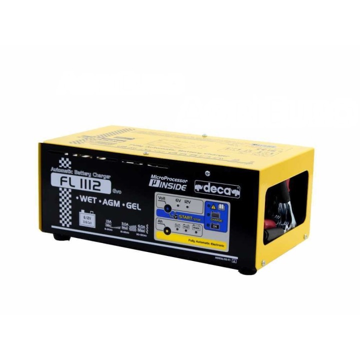 Deca FL 1112 automaattinen akkulaturi, 6–12 V, 120 W