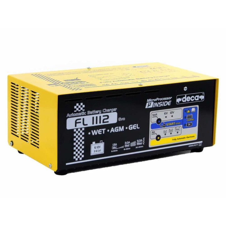 Deca FL 1112 automaattinen akkulaturi, 6–12 V, 120 W