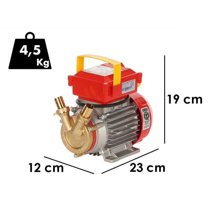 Rover BE-M 20 sähköinen siirtopumppu, pronssi, 230 V, 0,5 HP