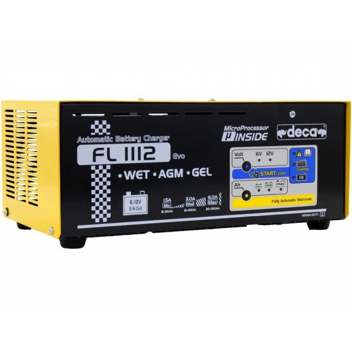 Deca FL 1112 automaattinen akkulaturi, 6–12 V, 120 W