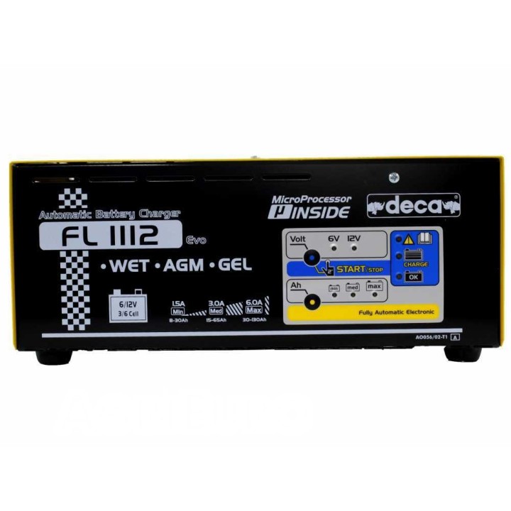 Deca FL 1112 automaattinen akkulaturi, 6–12 V, 120 W