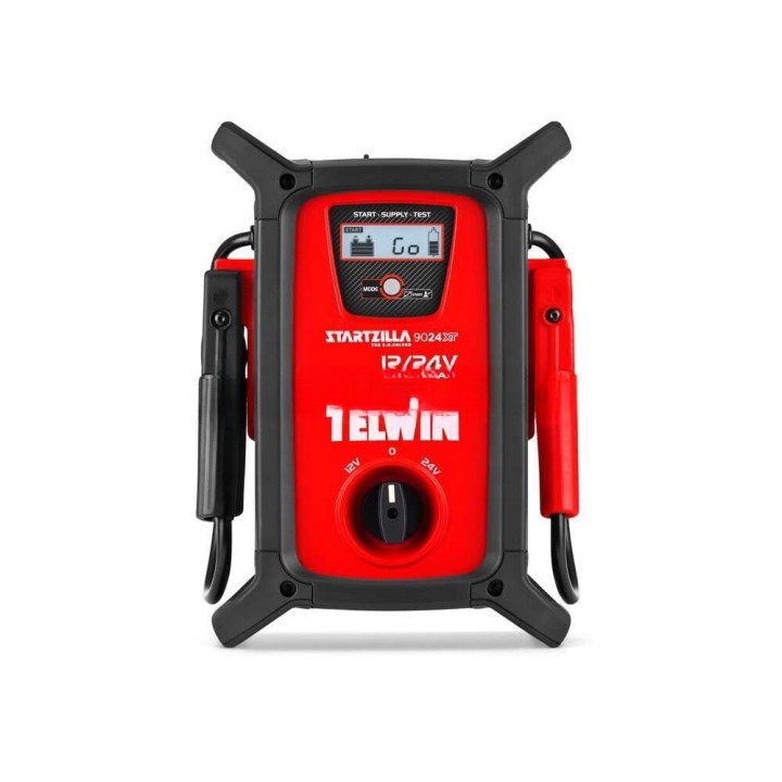 Telwin STARTZILLA 9024 XT käynnistysapulaite ja akkutesteri, 12/24 V, 9 000 A