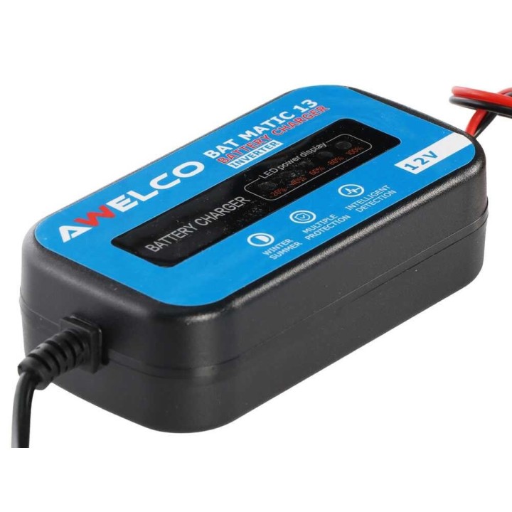 Awelco BAT MATIC 13 akkulaturi ja ylläpitolaturi, 12 V, 2 A