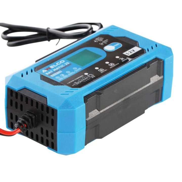 Awelco BAT MATIC 25 akkulaturi ja ylläpitolaturi, 12 V, 7 A