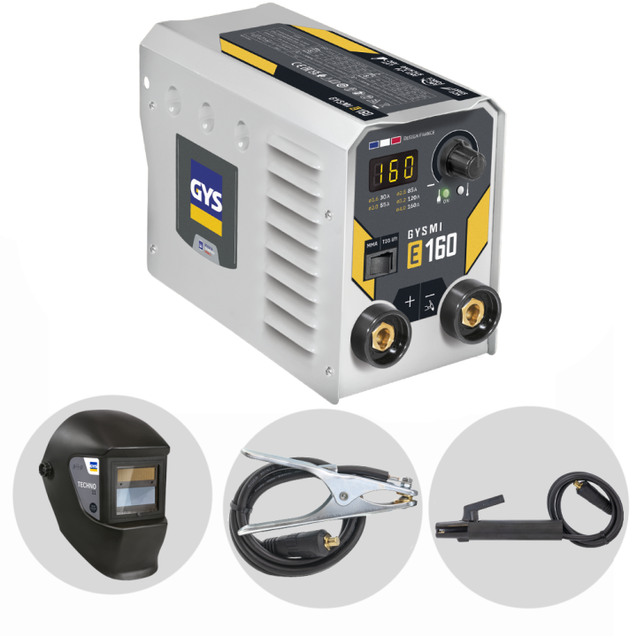 GYS GYSMI E160 invertterihitsauskone MMA TIG Lift 10 160 A 230 V