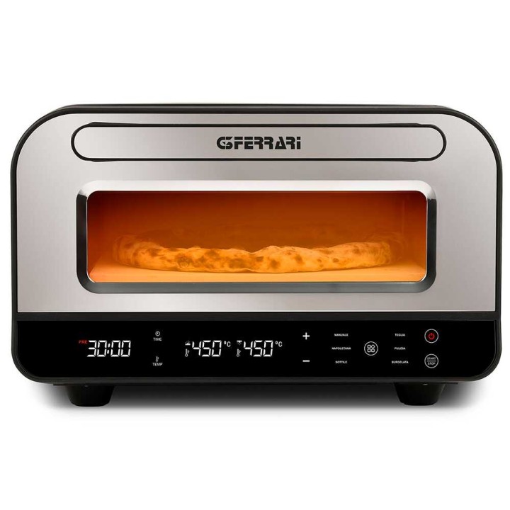 G3 Ferrari Pizza Pro 2 minuti sähköinen pizzauuni, 1 850 W, 450 °C