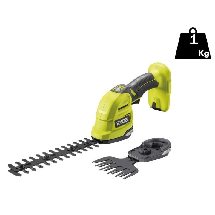 Ryobi RY18GSA-0 akkukäyttöiset ruoho- ja pensassakset, 18 V, 4 Ah