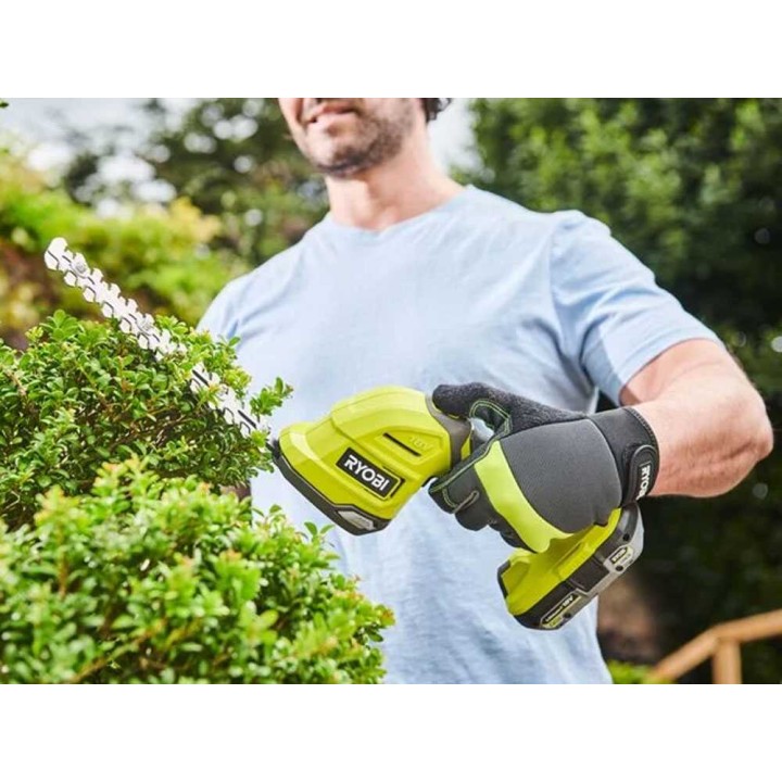 Ryobi RY18GSA-0 akkuruohosakset ja pensasleikkuri, 18 V, 2 Ah
