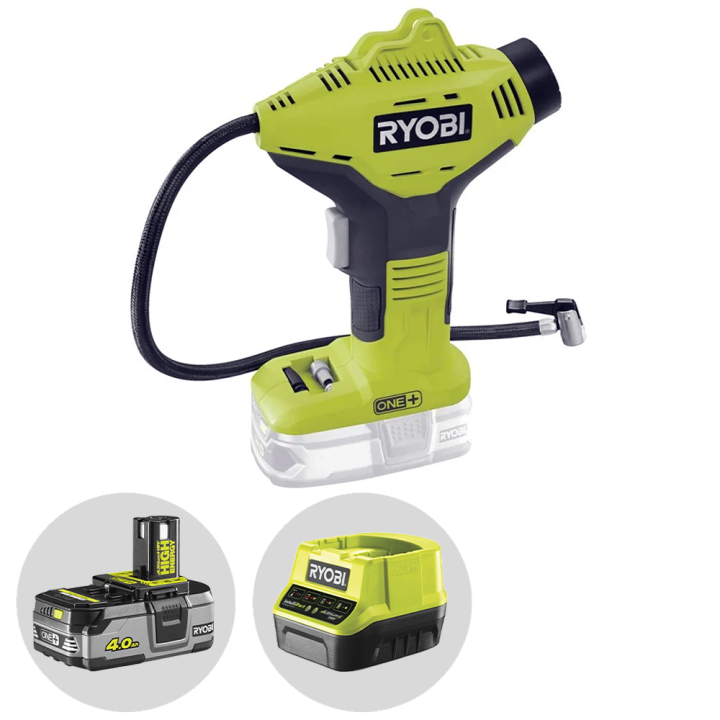 Ryobi R18PI 0 akkukompressori 18 V 4 Ah 10 3 bar