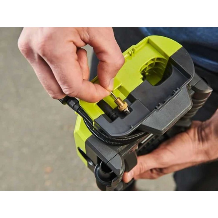 Ryobi RMI18-0 akkukompressori, 18 V, 4 Ah, 4,5 bar