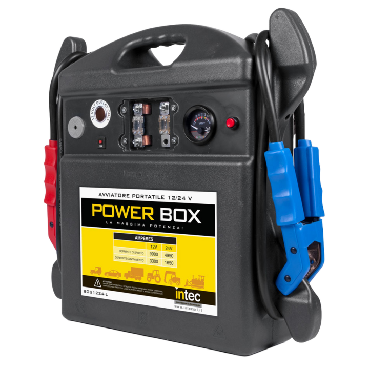 Intec BOS1224 LS akkukäynnistin 12 24 V 9 900 A