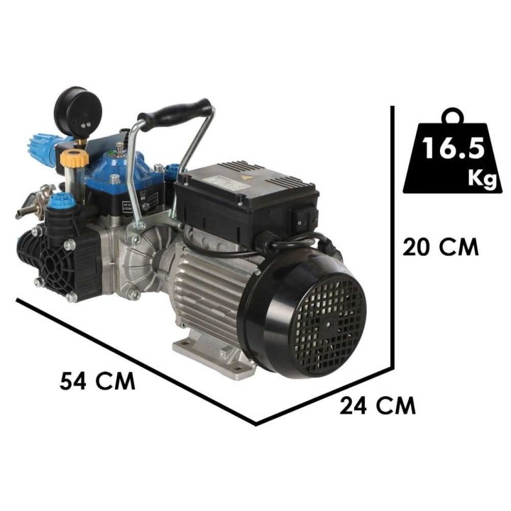Bertolini Pumps POLY 2030 H.P. RTE.1 sähköinen ruiskupumppu, 1 500 W, 230 V
