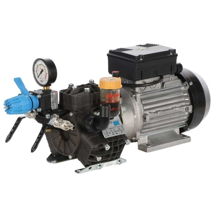 Bertolini Pumps PA 330.1 VF sähkökäyttöinen kalvopumppu kärryllä, 230 V, 100 m letku