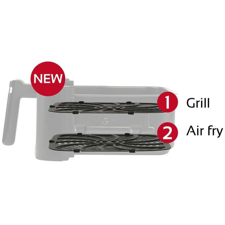 Girmi FG84 EcoFrit Crisp kuumailmakeitin, 6,5 l, 1 700 W, 40–200 °C