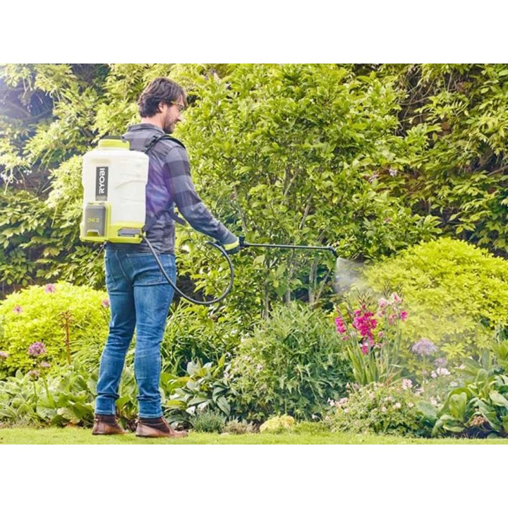 Ryobi RY18BPSB-0 akkukäyttöinen reppuruisku, 15 l, 18 V, 2 Ah