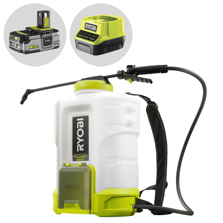 Ryobi RY18BPSB 0 akkukäyttöinen reppuruisku 15 l 18 V 4 Ah