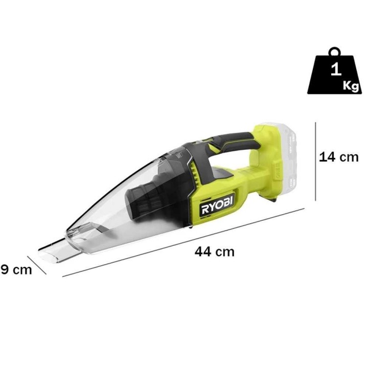 Ryobi RHV18-0 akkukäsipölynimuri, 18 V, 2 Ah, 34 W