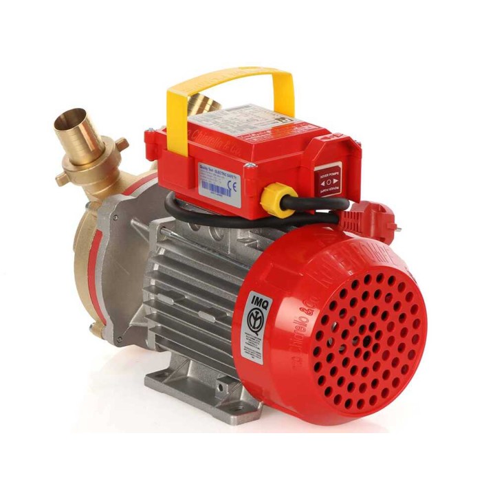 Rover BE-M 30 sähköpumppu nesteiden siirtoon, pronssinen runko, 1 HP, 230 V
