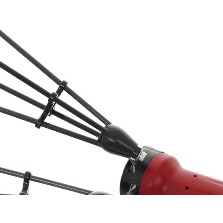 Archman AB01 akkukäyttöinen oliivinkorjuulaite, teleskooppivarsi 220–315 cm, 2 × 21 V 4 Ah