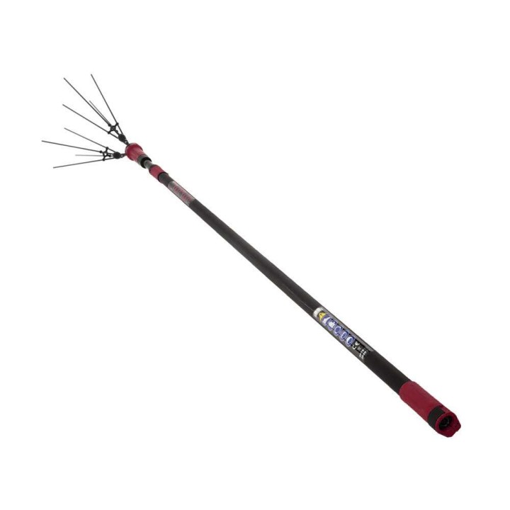 Archman AB01 sähköinen oliivinkorjuukampa, teleskooppivarsi 220–315 cm, 180 W