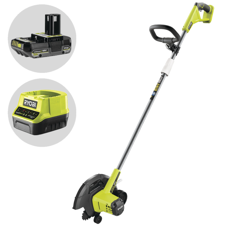 Ryobi RY18EGA 0 akkureunaleikkuri 18 V 2 Ah 22 cm