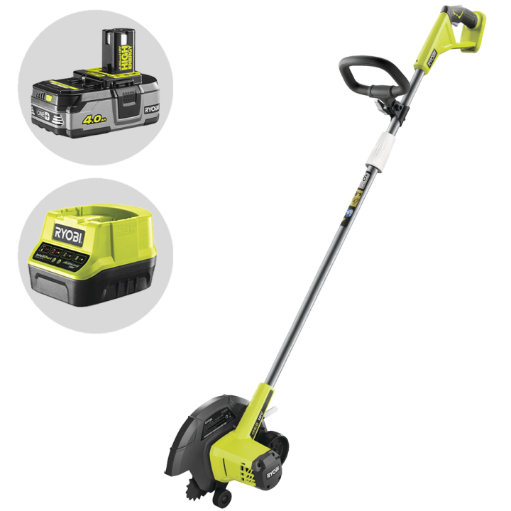 Ryobi RY18EGA 0 akkukäyttöinen reunaleikkuri 22 cm 18 V 4 Ah