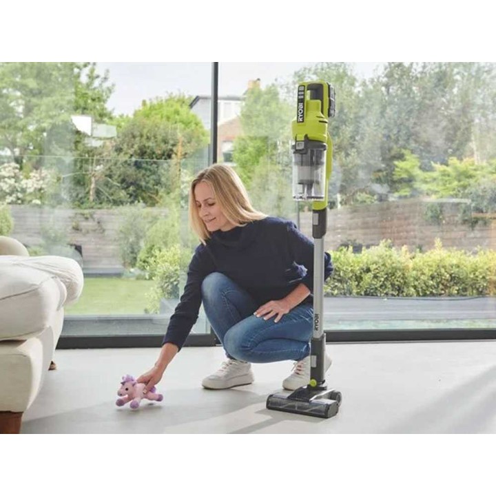 Ryobi RSV18-0 akkupölynimuri, 18 V, 4 Ah, 0,6 l