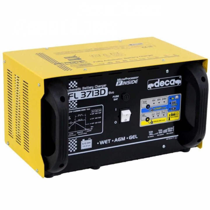 Deca FL 3713D akkulaturi ja ylläpitolaturi 6 24 V 760 W