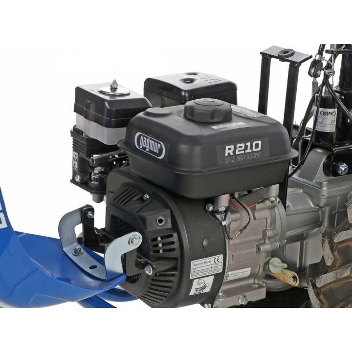 BLITZ 50 bensiinikäyttöinen puutarhajyrsin, Yagmur R210, 7 HP, 50 cm