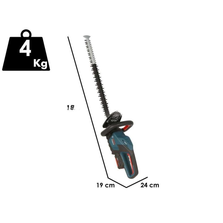 Bosch Professional GHE 18V-50 akkukäyttöinen pensasleikkuri, 50 cm, 18 V/2 Ah