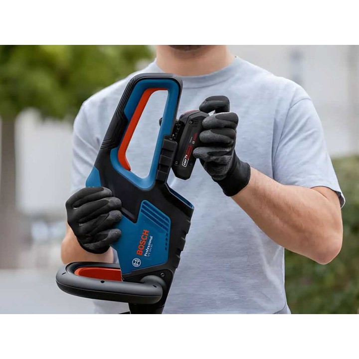 Bosch Professional GHE 18V-60 akkupensasleikkuri, 18 V, 5,5 Ah, 60 cm