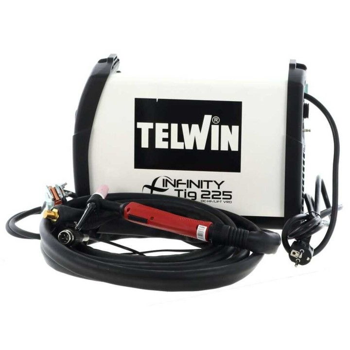 Telwin Infinity TIG 225 DC-HF/LIFT VRD invertterihitsauskone, TIG- ja MMA-hitsaukseen, 10–200 A