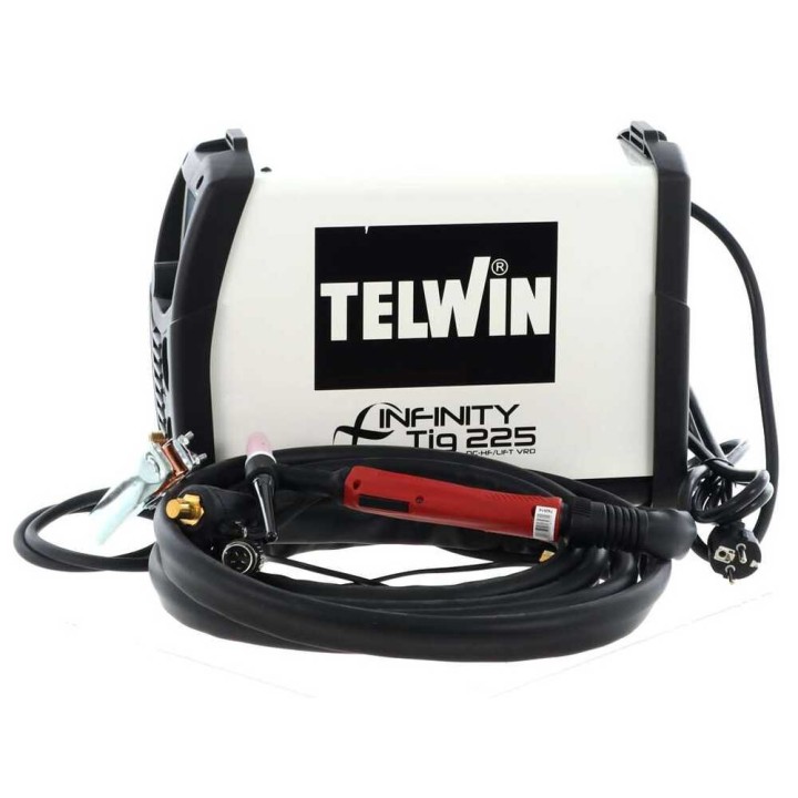 Telwin Infinity TIG 225 DC-HF/LIFT VRD invertterihitsauskone, TIG- ja MMA-hitsaukseen, 10–200 A