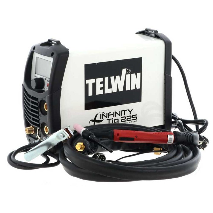 Telwin Infinity TIG 225 DC-HF/LIFT VRD invertterihitsauskone, TIG- ja MMA-hitsaukseen, 10–200 A